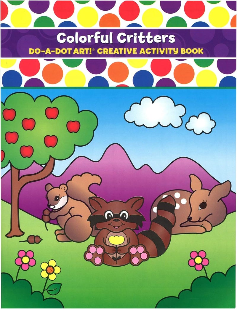 Do.A.Dot Art! Colorful Critters Creative Activity Book for Kids