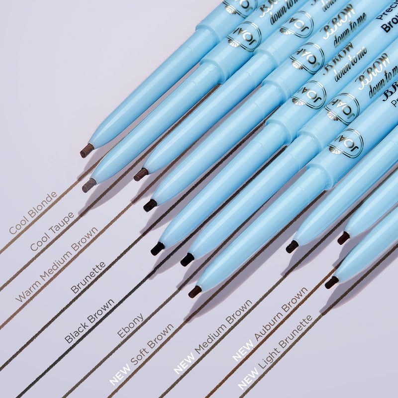 JOAH Brow Down To Me Precision Brow Pencil with Built-In Spoolie, Cool Blonde - Image 5