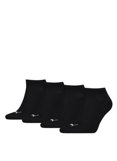 PUMA Quarter Unisex Plain Socks 4 Pack 