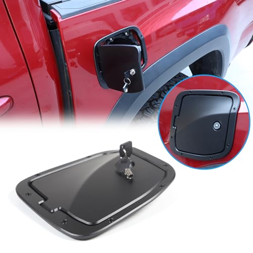HAPPYHORSE Fuel Tank Cap Replacement Antitheft Lock Cap Compatible with Toyot Tacoma 20162022 Automotive Fuel Tank Gas Filling Cap Decoration Gas Tank Door Cap with Lock BSDVO9GH - Image 1