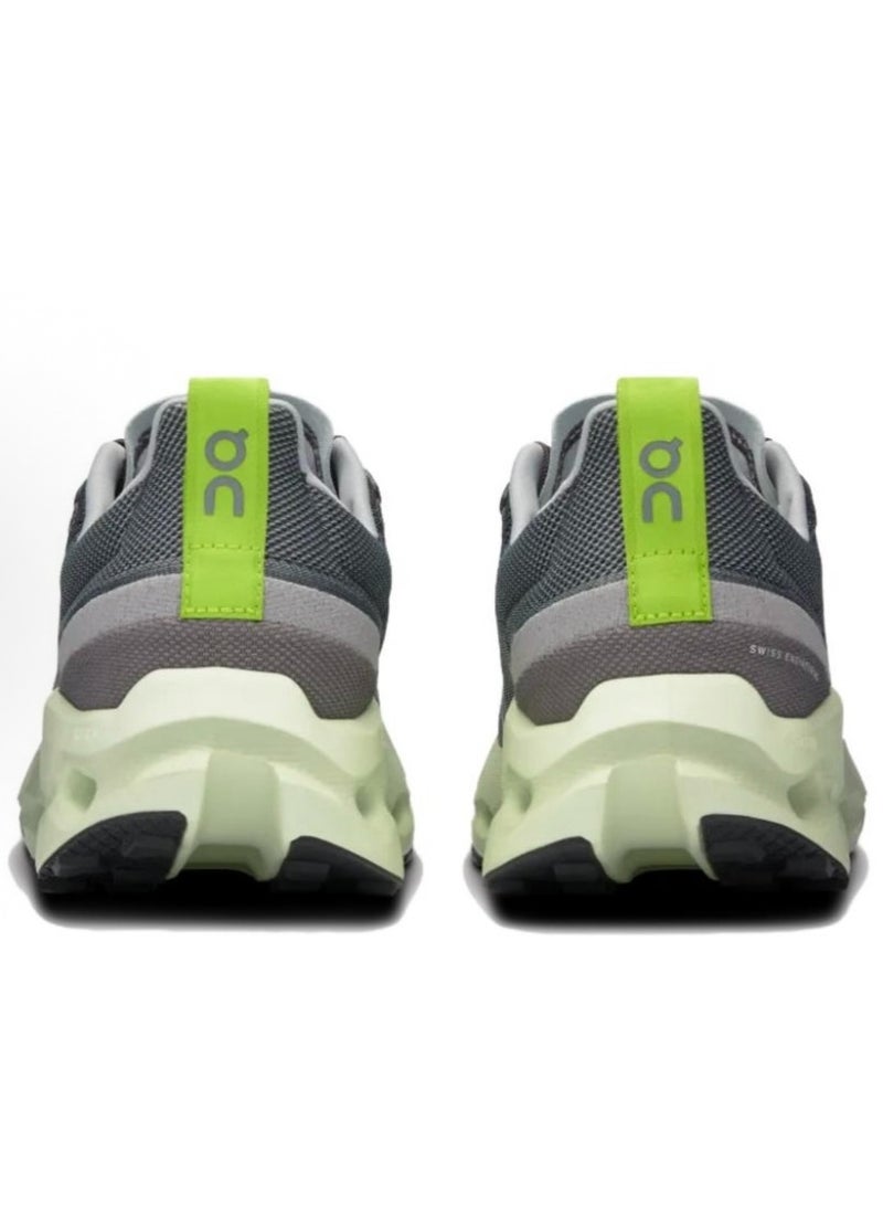 أون سحابة تراي ركوب الأحذية الرياضية الترفيهية الرمادي الأخضر - Image 4