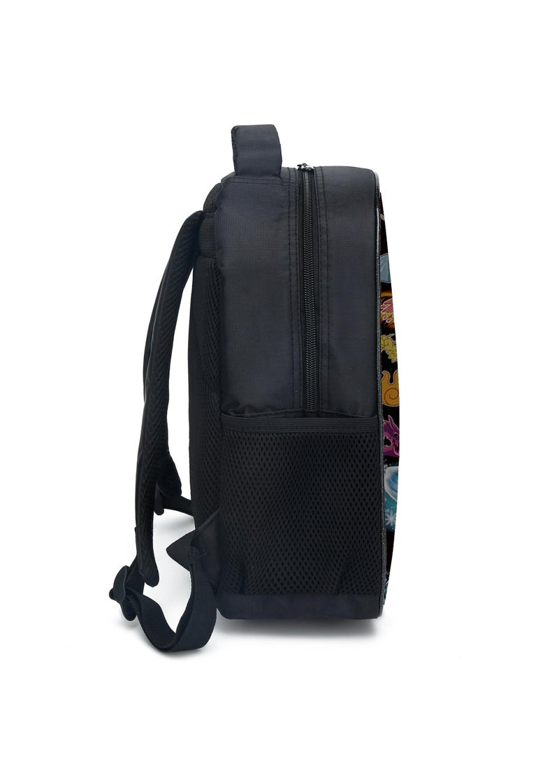 Generic - 3 pcs set ROBLOX blox fruits Children Backpack Daypack Schoolbag Girls Boys School Book bag with Lunch Box Pen Case - Image 1