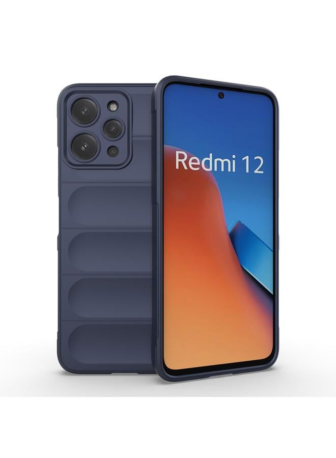 Case For Xiaomi Redmi 12 4G Magic Shield TPU + Flannel Phone Case