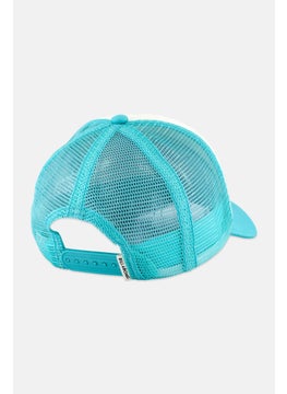 Billabong Kids Girl Printed Mesh Adjustable Cap, Turquoise Combo  - Image 2