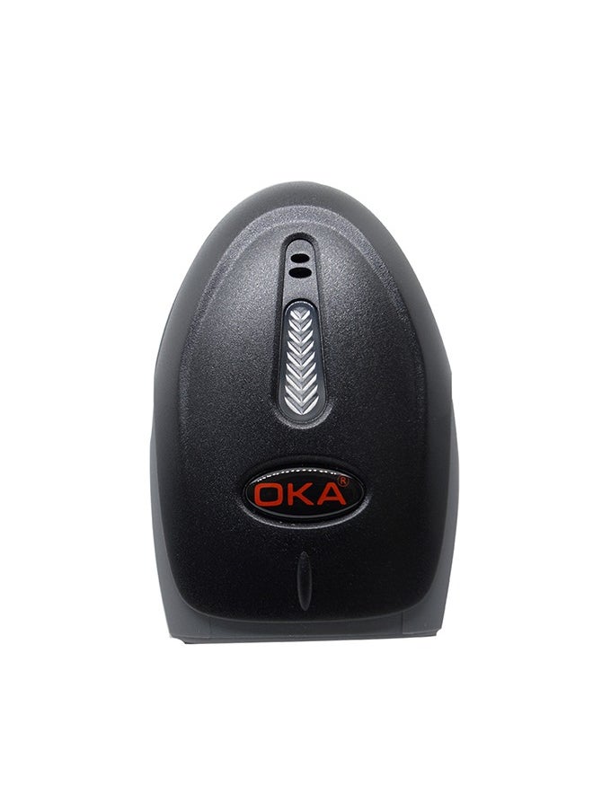 A high-quality wired barcode scanner to read all types of barcodes It works via a USB connection/BBH100