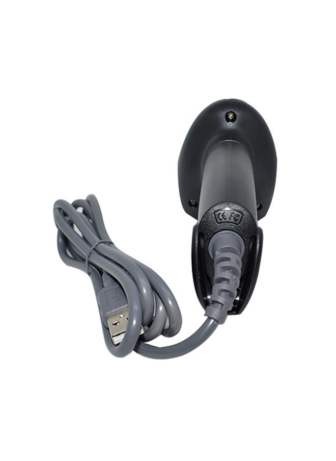 A high-quality wired barcode scanner to read all types of barcodes It works via a USB connection/BBH100