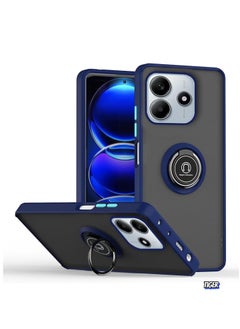 TIGER Xiaomi Redmi Note 14 5G Case Cover – Magnetic Car Mount Holder, Rotational Metal Ring Grip, Kickstand, Shockproof TPU Bumper – Durable and Protective Case for Redmi Note 14 5G with Full Access to Ports  - Image 1