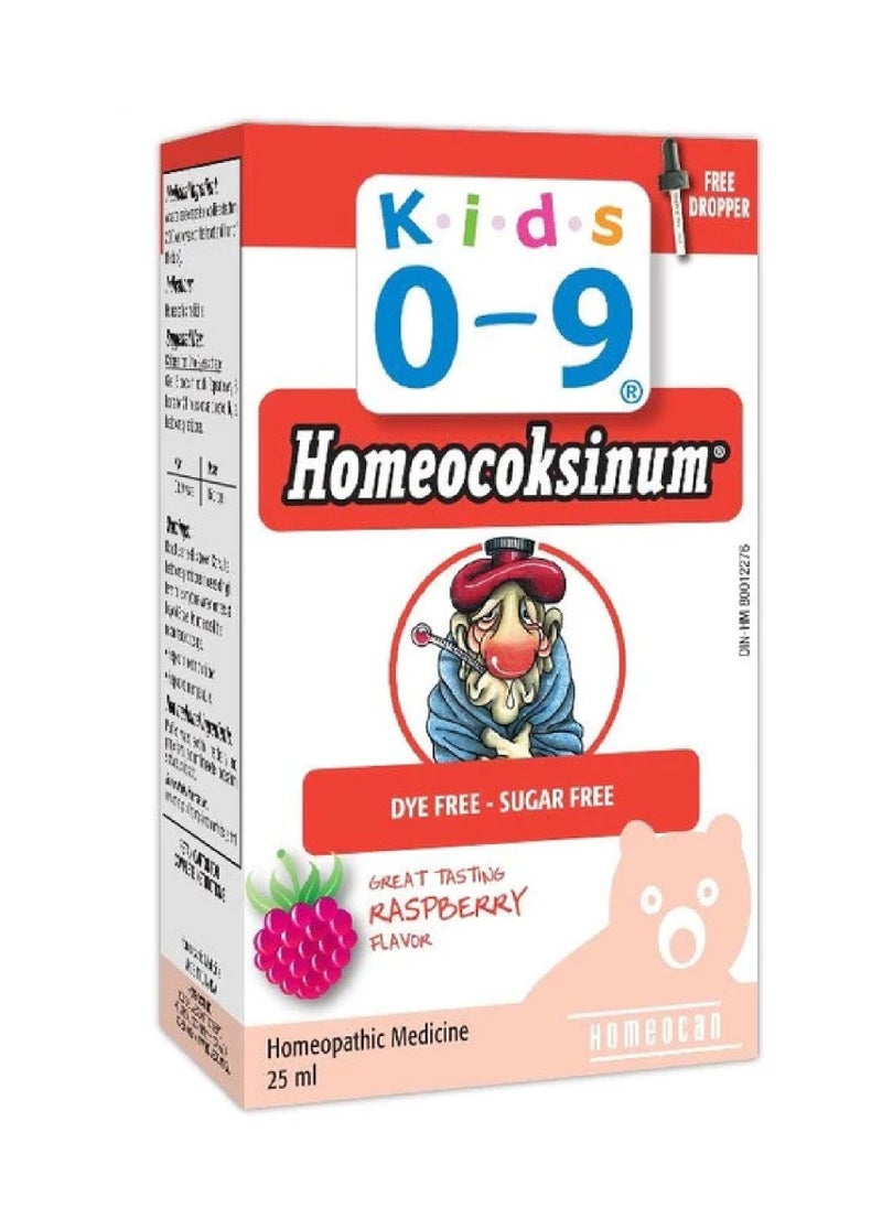 Kids - 0-9 Flu Buster Raspberry Flavor 25 mL - Image 1
