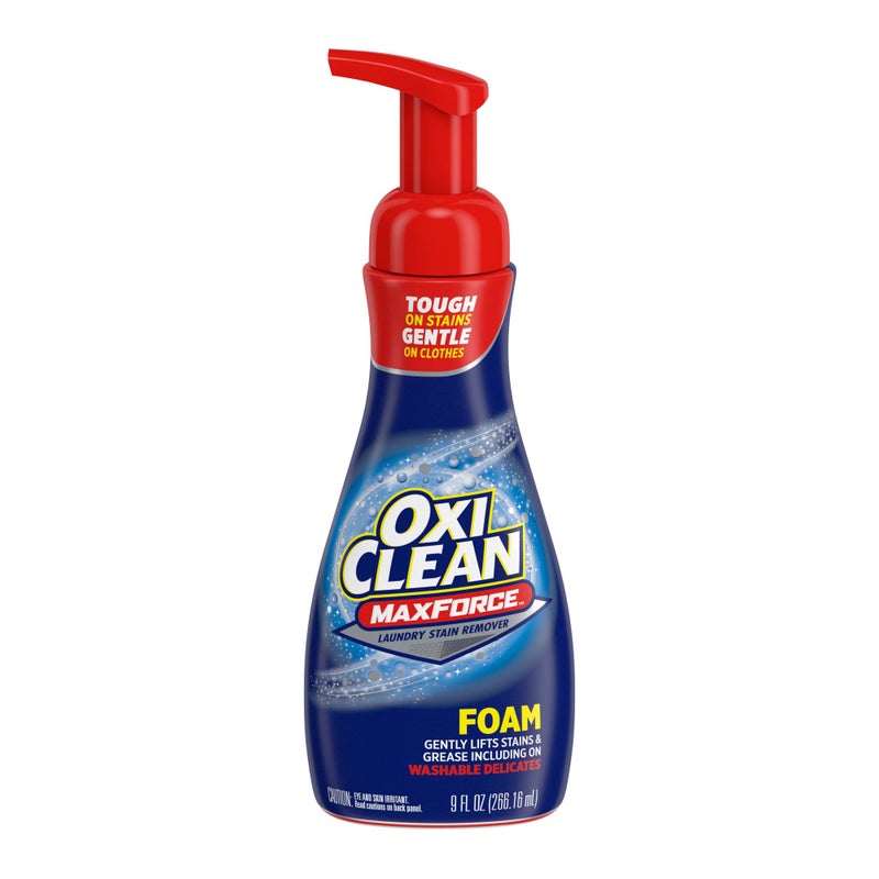 Oxiclean أوكسي كلين ماكس فورس رغوة معالجة الملابس المسبقة، 9 أونصات - Image 2