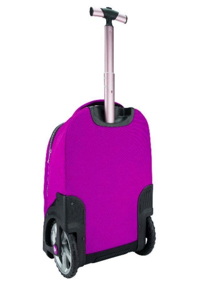 pierre cardin - 3 Piece Kids School Trolley Bag laptop compartment Big Wheels With Lunch bag & Pencil Case - Image 1