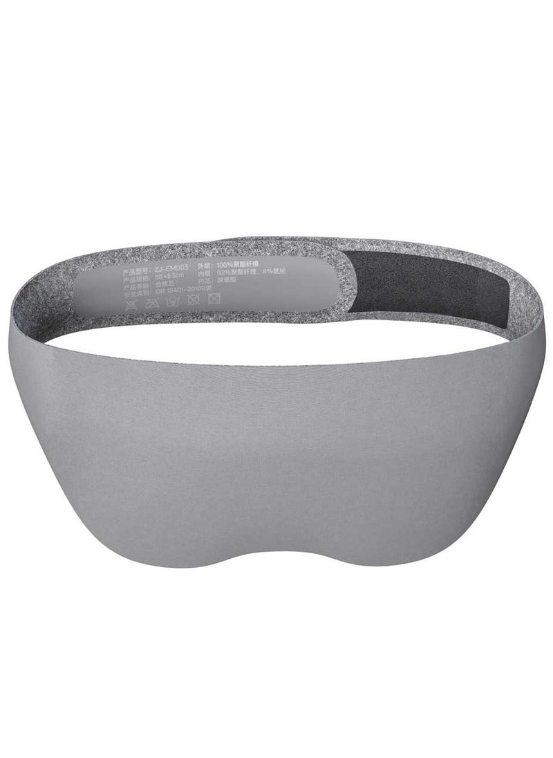 MileMelo 100% Blackout Sleep Mask for Hot Climates | Ultra-Thin Sweatproof Design with Adjustable Eye Cups - Zero Pressure Comfort for Side Sleepers, Air-Conditioned Offices & Long-Haul Flights (Black)  - Image 1
