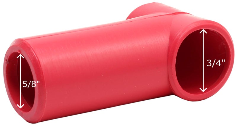 Fastronix Solutions Fastronix 3/8" Stud Terminal Covers Red and Black - Image 3