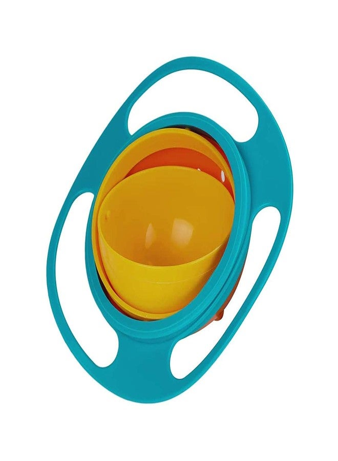 SAVS 360 Degree Rotating Gyro Snack Bowl for Toddlers Non Spill Resistant Kids Snack Container with Lid Magic Anti Spill Bowl for Mess Free Eating Portable Food Holder for Babies and Kids - Image 1