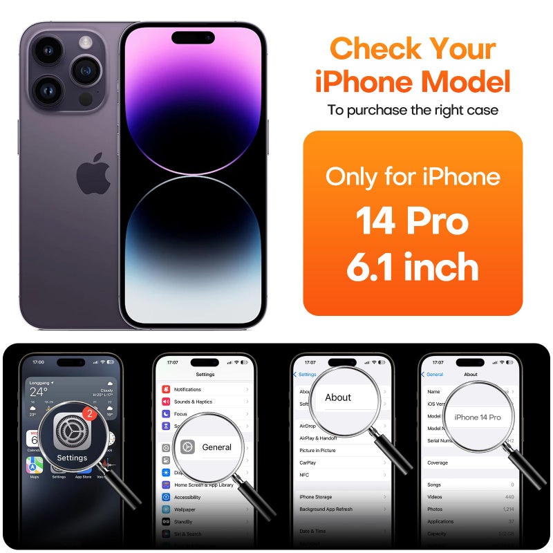 ImpactStrong 3-Pack Shatterproof Tempered Glass Screen Protector for iPhone 14 Pro [Easy Installation Frame] [Bubble Free] [9H Hardness] [Full Coverage] Case Friendly, 6.1 Inch - Image 2