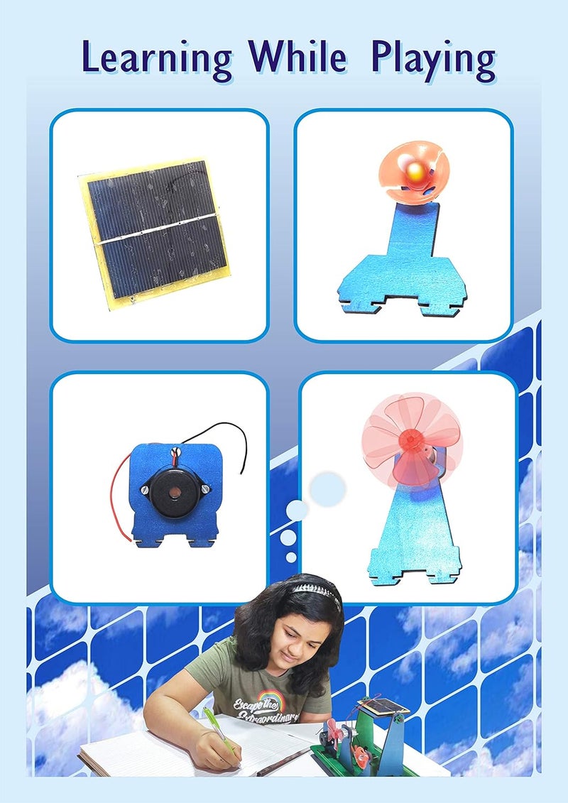 StepsToDo Solar Power Science Kit. Multiple Conversion of Solar Energy. Experimental Learning Study Kit. DIY Science Project Kit. Teaching Aid - Image 5