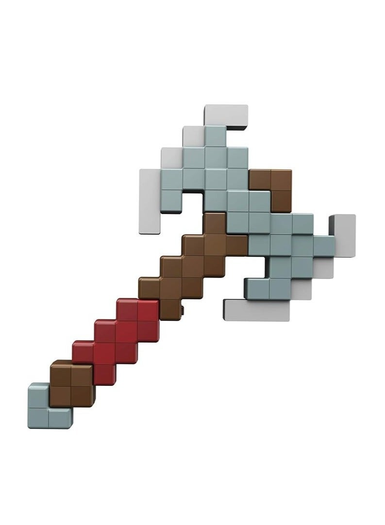 Minecraft Dungeons Deluxe Foam Cosplay Twin Axes, life-size battle toys with sound effects for active play, are a gift children over 6 years old - Image 1