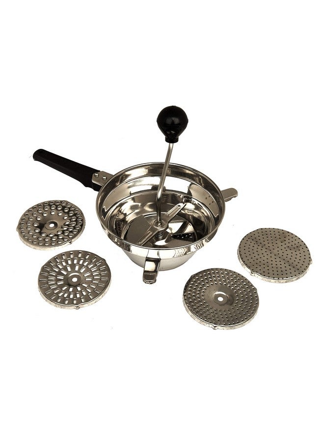 Anjali - CR02 S.S. Crusher"Delux" (Puran M/C) with 5 Jali, Steel - Image 1