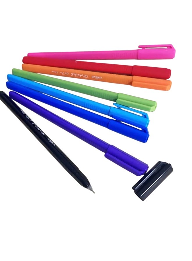 chosch Rainbow Gel pens Set Of 8 pens - Image 5