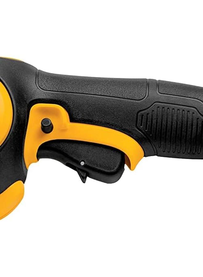 ديوالت مطحنة زاوية كبيرة 180 مم 2400 وات مع قفل على مفتاح أصفر وأسود Dwe4557 B53 ضمان سنة - Image 4