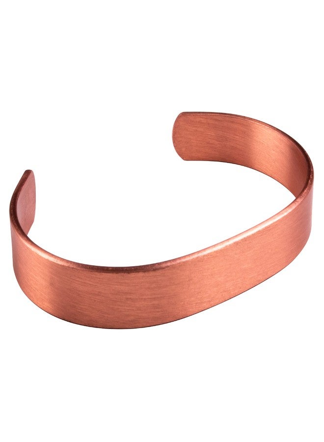 Apex Copper Bracelet, Solid Band - Image 1
