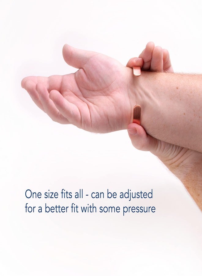 Apex Copper Bracelet, Solid Band - Image 5