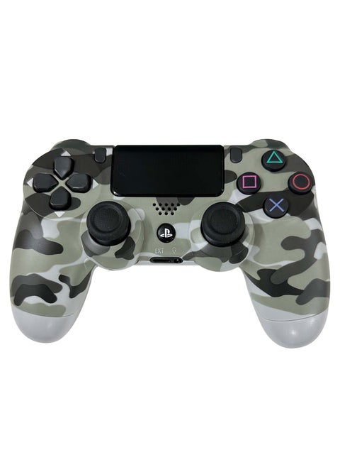 Dualshock Wireless Controller for PS4, Bluetooth High-Performance Gamepad with Dual Motor Feedback - Camo Gray
