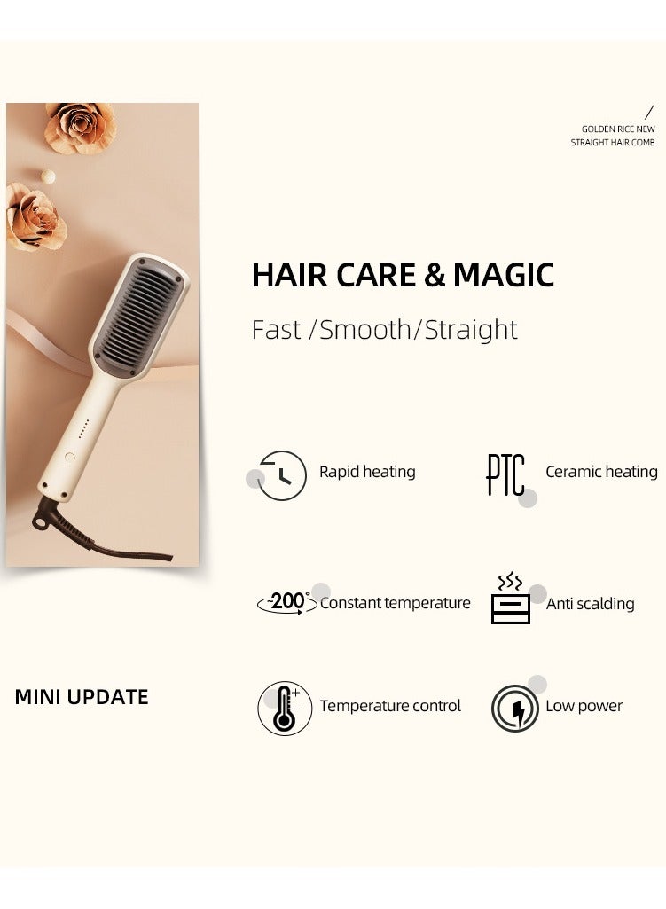 general 2-in-1 Ionic Hair Straightener & Curling Iron – Dual Styling with Ceramic Plates - Image 3