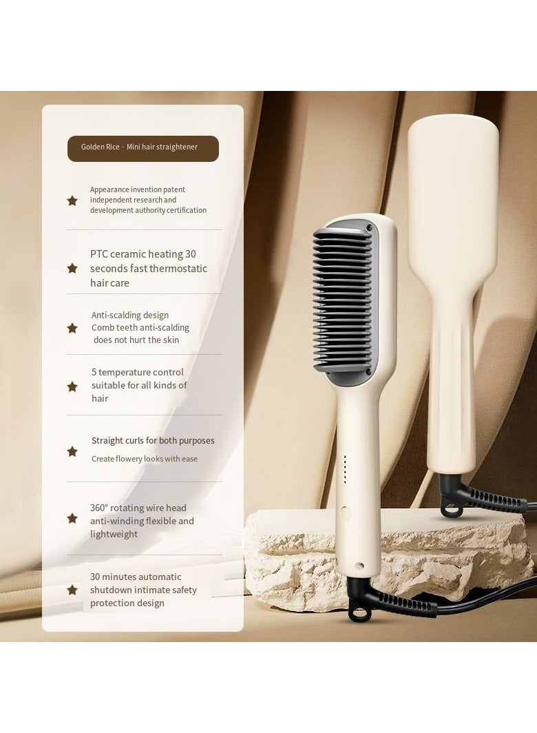 general 2-in-1 Ionic Hair Straightener & Curling Iron – Dual Styling with Ceramic Plates - Image 4