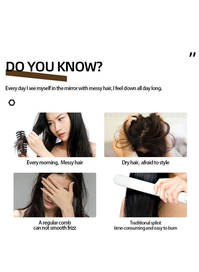 general 2-in-1 Ionic Hair Straightener & Curling Iron – Dual Styling with Ceramic Plates - Image 5