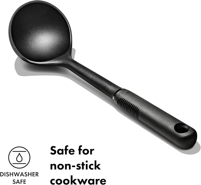 OXO OXO Good Grips Nylon Ladle Black One Size  - Image 5