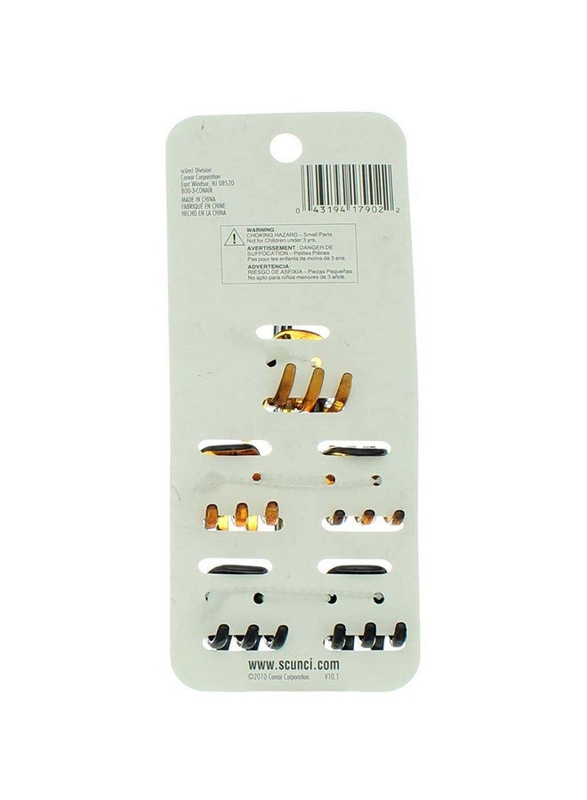 Scunci No-Slip Grip Mini Jaw Clips, 5 Count (Pack of 1) - Image 5