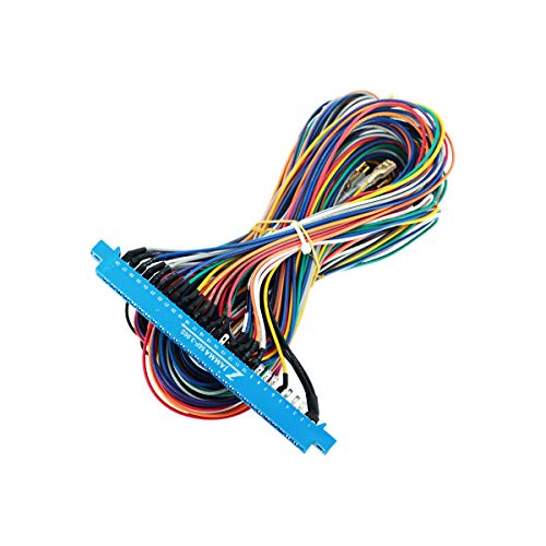 DEVMO 28 Pins Jamma Harness Cabinet Wire Wiring Loom for Arcade Game PCB Video Board Machine Video Consoles Jamma Pandora Box 4 5 6 - Image 1