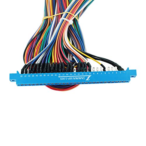 DEVMO 28 Pins Jamma Harness Cabinet Wire Wiring Loom for Arcade Game PCB Video Board Machine Video Consoles Jamma Pandora Box 4 5 6 - Image 3