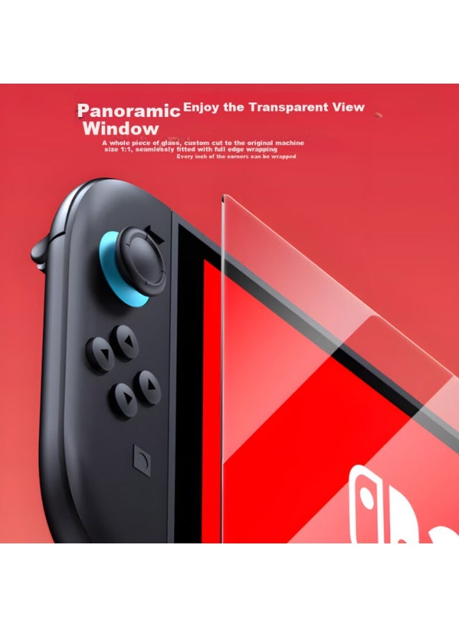 Langling Ar Enhanced Transparent Screen Protector For Nintendo Switch 2, High Definition Anti-fingerprint Full Screen Coverage Tempered Glass Film - Image 3