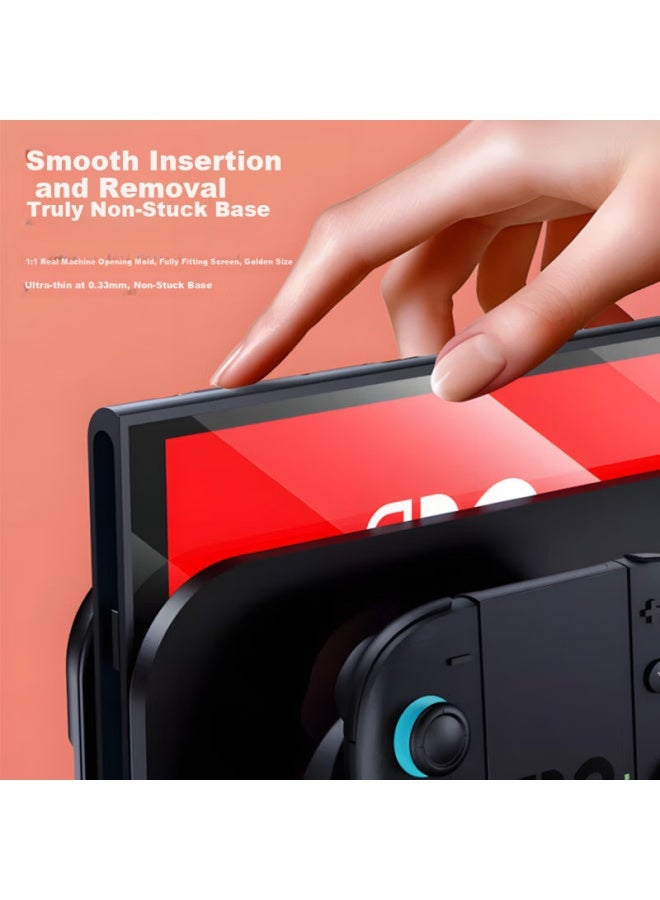 Langling Ar Enhanced Transparent Screen Protector For Nintendo Switch 2, High Definition Anti-fingerprint Full Screen Coverage Tempered Glass Film - Image 2