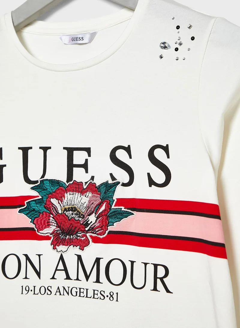 GUESS Kids Logo T-Shirt
