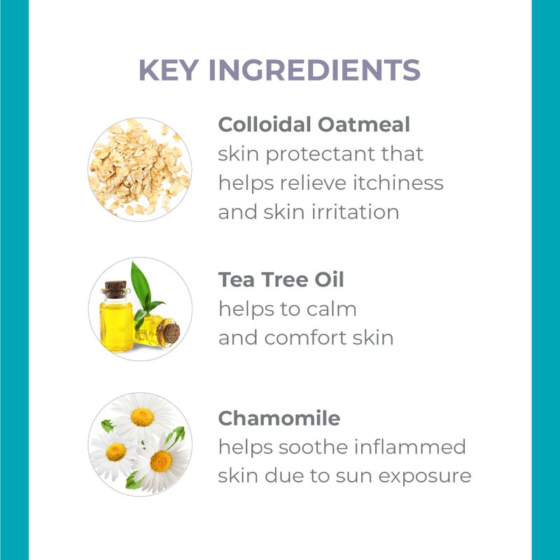 derma-e Derma E Itch Relief Lotion â€“ Anti-Itch for Dry Skin â€“ Soothing Itchy Skin Cream â€“ Lightweight Body Lotion Calms and Moisturizes, 8 oz - Image 2