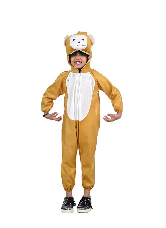بوك ماي كوستيوم زي تنكري على شكل قرد وحيوان من BookMyCostume للأطفال من عمر 5 إلى 6 سنوات  - Image 1