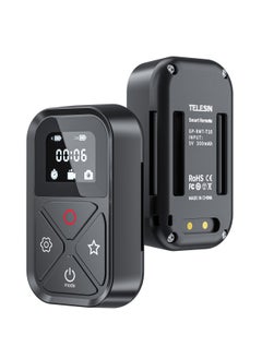 TELESIN جهاز تحكم عن بعد لاسلكي ذكي مقاوم للماء GP-RMT-T10 مزود بشاشة عرض LED ومسافة عمل كبيرة 80 مترًا لاستبدال GoPro 10 9 8 max  - Image 2
