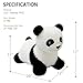 INPANY Bouncy Horse Panda Hopper Toys Toddler Plush Bouncing Animal Kid Inflatable Ride on Rubber Bouncer Outdoor Cool Birthday Gift for 2 3 4 Yr Boy Girl - Image 4