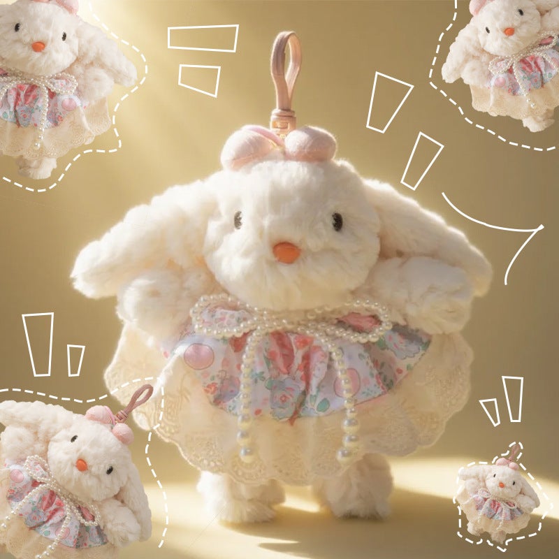 Plush Hanging Rabbit Toy - Image 1