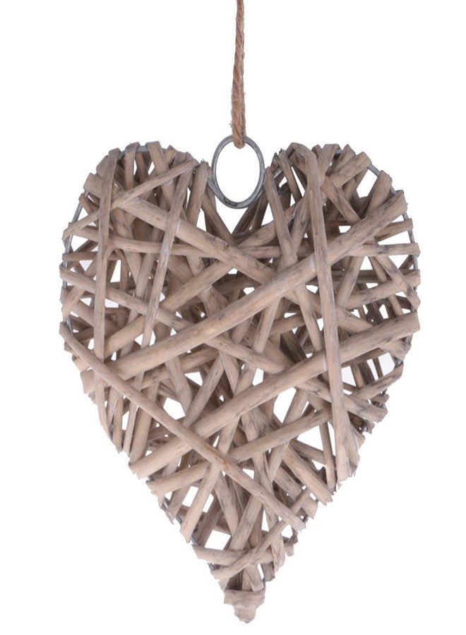 EBTOYS Wicker Hearts Wreath Home Wall Wedding Party Hanging Decor - Heart - Image 4