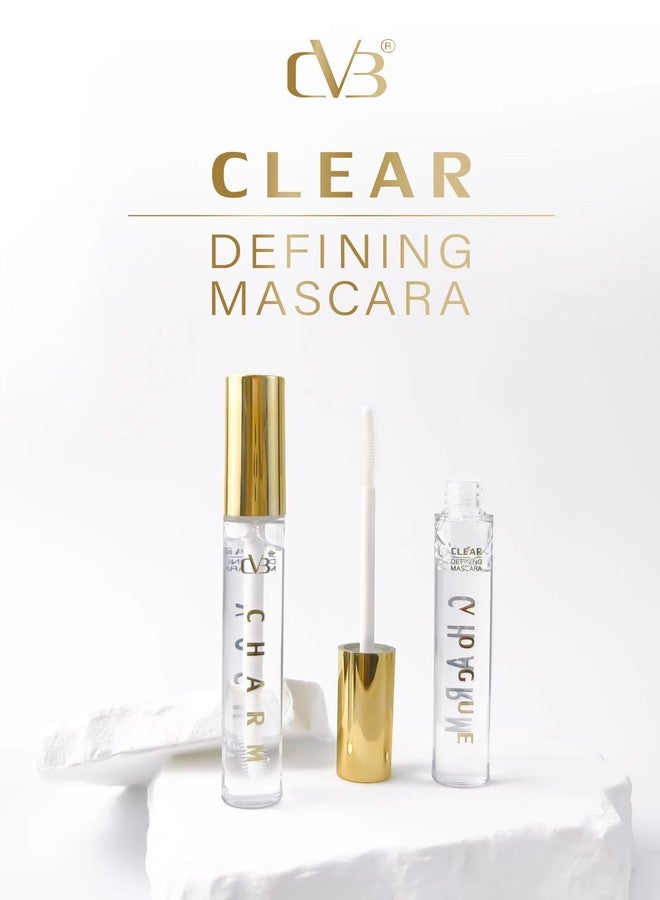 CVB C178 Clear Defining Mascara Vogue Charm | 24Hr Fun-Fan Effect, Lightweight & Long-Lasting Lash Definition | 10ml - Image 2