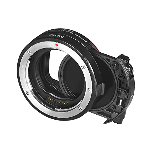 Meike MK-EFTR-C Drop-in Filter Mount Adapter for Canon EF to EOSR with Variable ND Filter and UV Filter for EOS R R5 R6 RP R5C C70 Cameras - Image 3