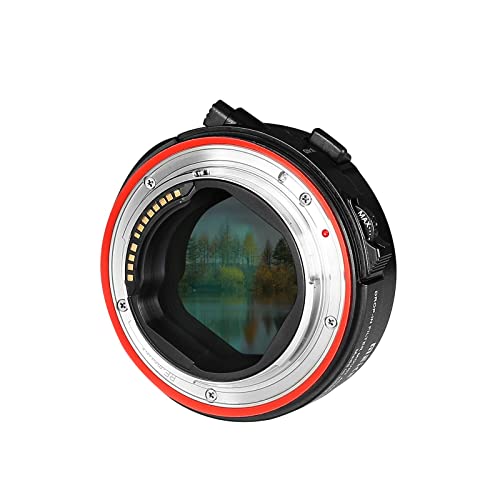 Meike MK-EFTR-C Drop-in Filter Mount Adapter for Canon EF to EOSR with Variable ND Filter and UV Filter for EOS R R5 R6 RP R5C C70 Cameras - Image 5