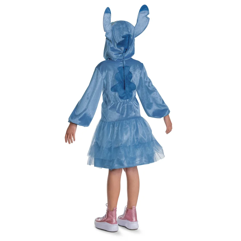 Party Centre Lilo & Stitch Hooded Dress Costume for Girls