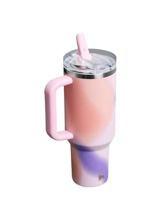 Stanley Quencher ProTour Flip Straw Tumbler with Leakproof Lid 40 oz| Built-In Straw & Handle | Cupholder Compatible for Travel | Insulated Stainless Steel Cup | BPA-Free - Image 2