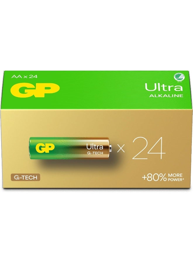 GP 15A LR06 AA Powercase (24Pack) HighPerformance Alkaline Batteries - Image 1