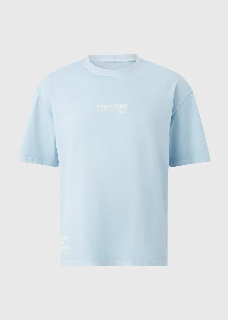 Matalan Blue Acid Wash Editions T-Shirt