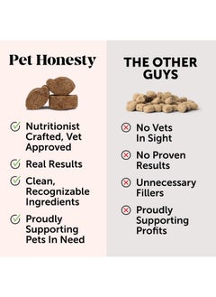Pet Honesty Pet Honesty Scoot Stopper - Digestion & Health Supplement for Dogs - Dog Anal Gland Support, Diarrhea & Bowel Support, Fiber & Dog Probiotics and Digestive Enzymes (90 ct)  - Image 5